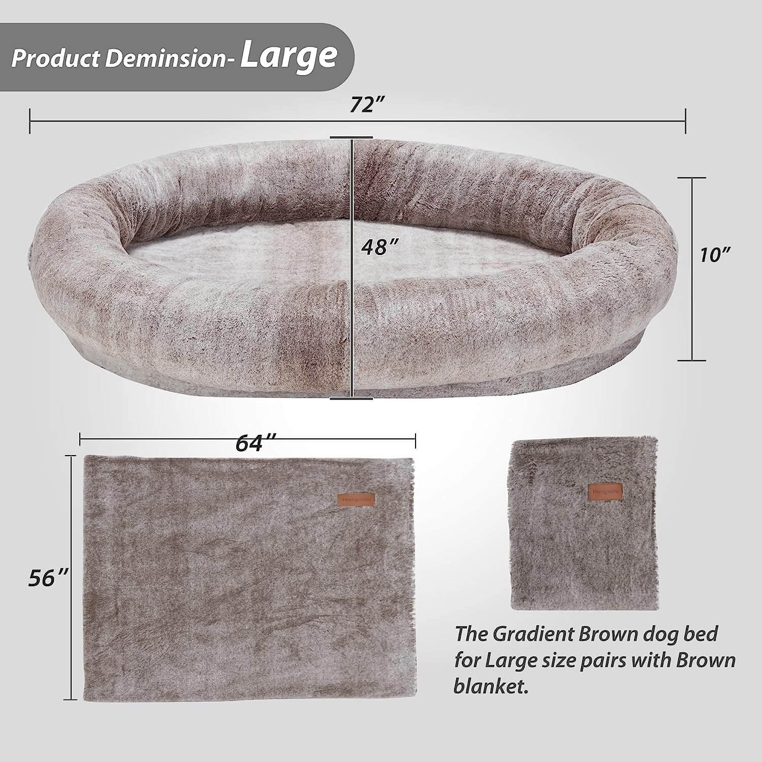 Large Bean Bag Beds dimensions